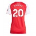 Arsenal Noni Madueke #20 Hjemmedrakt Dame 2025-26 Korte ermer Arsenal Noni Madueke #20 Hjemmedrakt Dame 2025-26 Korte ermer